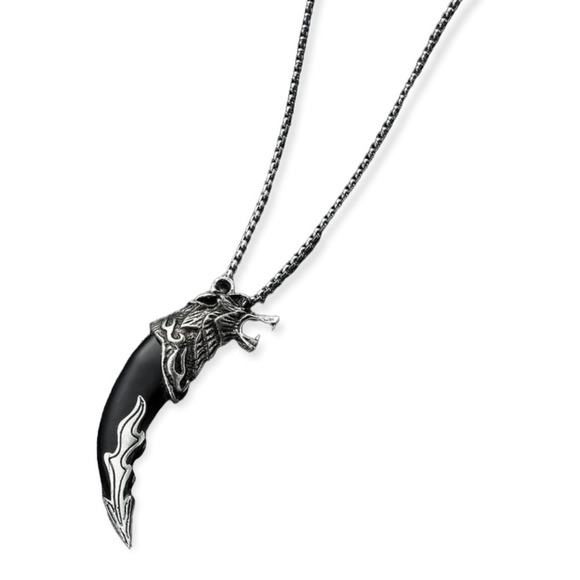 𝅺fang Charm Necklace - Picture 1 of 3